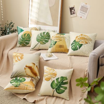 【hot】✌❅✼ Imitation Printed Pillow Room Decoration Bedside Soft Bag Cushion