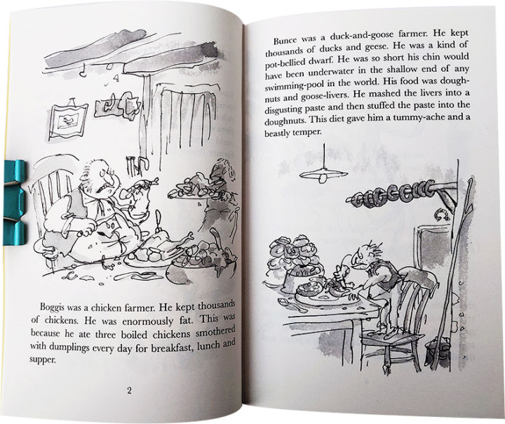 english-original-fantasy-mr-fox-the-great-mr-fox-the-great-father-of-the-fox-roald-dahl-young-childrens-literature-novels-chapter-book
