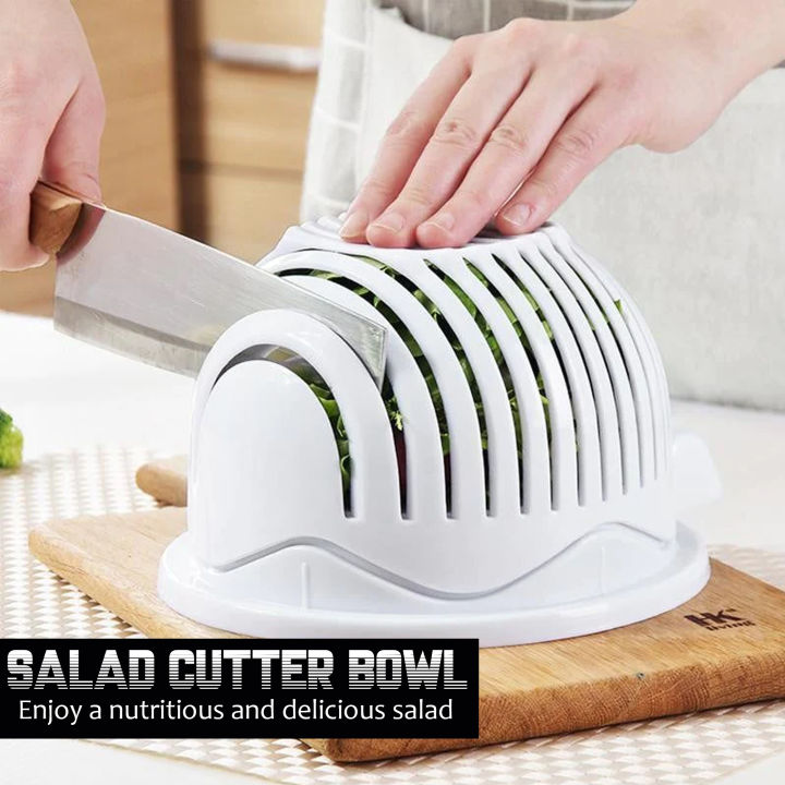 Salad Cutter Bowl Salad Maker Vegetable Fast Fruit Chopper