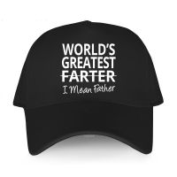 Hat for women Funny Design men Baseball caps Worlds Greatest Farter I mean Father Teens sport bonnet summer classic print hats