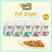 Fancy Feast Petite Delights Cat Wet Food Meat chunky 50g pouch