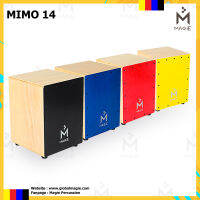 Magie Cajon Drum for Kids รุ่น MIMO 14 กลองคาฮอง สำหรับเด็ก มากี เครื่องดนตรี เครื่องเคาะจังหวะ กลองพกพา อคูสติก