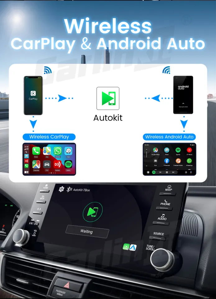 Carlinkit Android 13 Wireless Apple Carplay Android Auto Multimedia Play Ai  Box