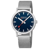 Mondaine CLASSIC 40 mm, Stainless Steel Watch, A660.30360.40SBJ นาฬิกาข้อมือ