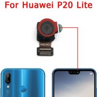 สำหรับ Huawei P20 Lite P20lite มุมมองด้านหน้าด้านหลังกล้องด้านหน้าด้านหน้าด้านหน้าหลักโมดูลของกล้องขนาดเล็กชิ้นส่วนชิ้นงอสำหรับเปลี่ยน