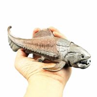 [AhQ ornaments] 20เซนติเมตรไดโนเสาร์ของเล่นรุ่น Dunkleosteus ไดโนเสาร์ปลาตกแต่งรูปการกระทำของเล่นรุ่นสำหรับเด็กคอลเลกชัน B Rinquedos