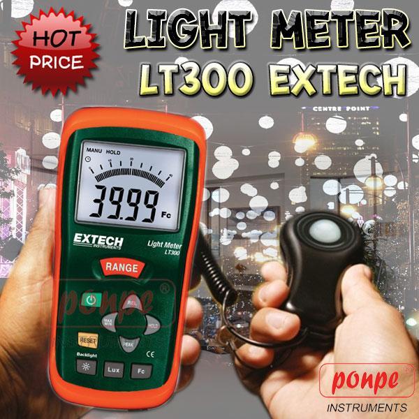 EXTECH / LT300 LIGHT LUX METER เครื่องวัดแสง DIGITAL AND ANALOG