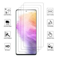 ‘；【= 3PCS Tempered Glass For  Galaxy A73 A53 5G Screen Protector For  A10 A20 A30 A40 A50 Screen Protector Accessories