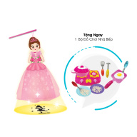 Lồng đèn ước mơ Kibu - Công chúa Hồng Hoa- Tặng ngay bộ đồ chơi nấu ăn Thương Hiệu Mỹ thumbnail