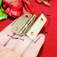 Vintage Chrome Color Cabinet Door Luggage HingeDouble Hinge DecorFurniture DecorationAntique Old Style41x31x13mm12pcs