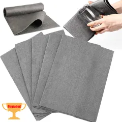 Rust Removal Cleaning Cloth Kitchen Magic Dishwashing Towel Metal Steel Wire  Cleaning Rag Microwave Stove Clean Tools Dish Cloth - AliExpress