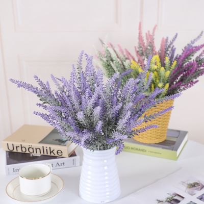 【cw】 A Bunch of ProvencePlastic Artificial Flowers FalseWeddingDecorationTable Decoration