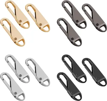 Metal Zipper Fixer Repair Replacement Pullers Detachable Zippers