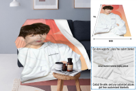 2023 newxzx blanket- IN STOCK bts2023 JUNG-KOOK Flannel Ultra-Soft Micro Fleece Blanket for Bed Couch Sofa Air Conditioning Multiple styles （40x60inch/50×60inch/60×80inch）06