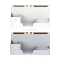 Multifunction Stationery Storage Box Air Conditioner Remote Control Collection Organizer Practical Tissue Box Tool