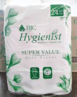 BJC Hygienist ทิชชู่ม้วนเล็ก ฉลากเขียว แพ็ค 24 ม้วน ย่อยสลายได้ ทิชชู่ กระดาษทิชชู่ กระดาษชำระม้วนเล็ก เน้นประหยัด คุ้มค่า สุขา ใช้แล้วทิ้ง