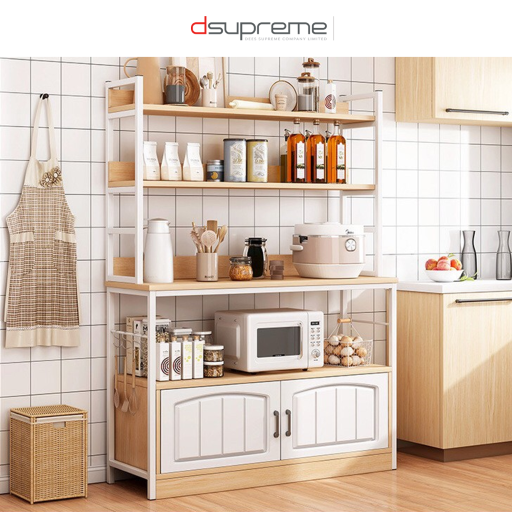 dsupreme-ดีซูพรีม-ชั้นวางของในครัว-ชั้นวางอเนกประสงค์มีตู้เก็บของด้านล่าง