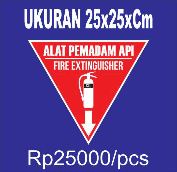 Sticker PEMADAM API | Lazada Indonesia