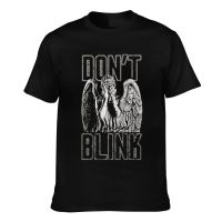 Good Sale Doctor Who Blink Weeping Angel Covering Eyes Men T-Shirt Birthday Present