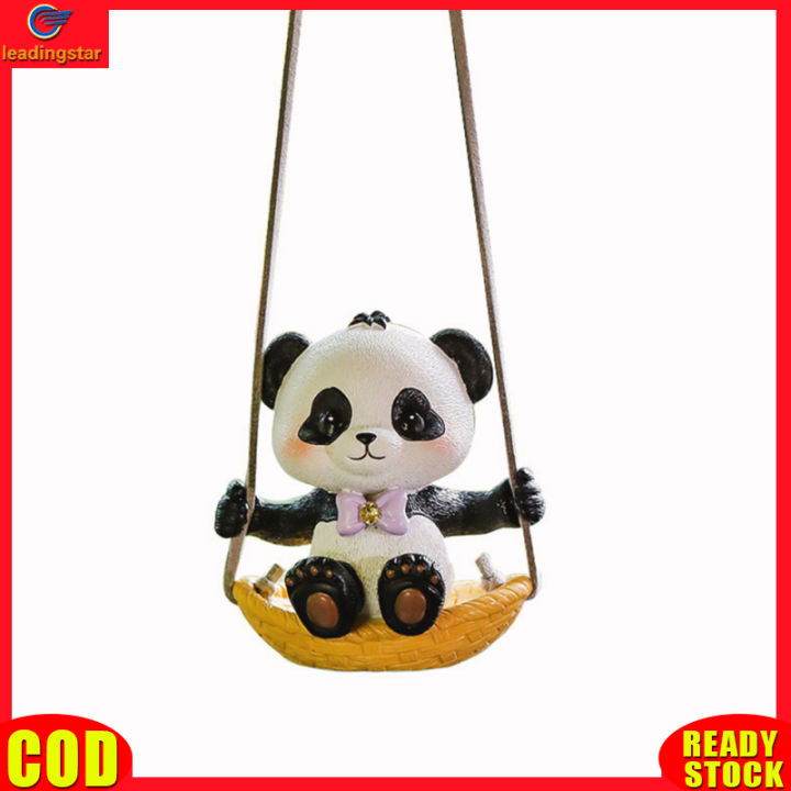 LeadingStar RC Authentic Swinging Panda Car Hanging Ornament Car