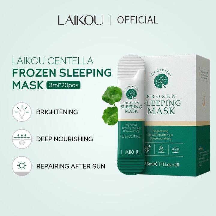 FROZEN SLEEPING MASK CENTELLA 1กล่องมี20ซอง Lazada.co.th