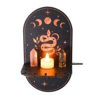 卐 Wall Mounted Small Shelf Phase Display Rustic Spooky Gothic Decoration Room