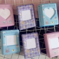 3 Inch Square Photo Album Heart Hollow Photo Album Collection Book Star Chasing Storage Album Cartoon Photos Photocard Holder