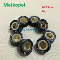 ¤卍♀ 8PCS Scooter AN400 AN250 variator weight roller clutch pulley driven bead For Suzuki Burgman Skywave 250cc 400cc AN 250 400