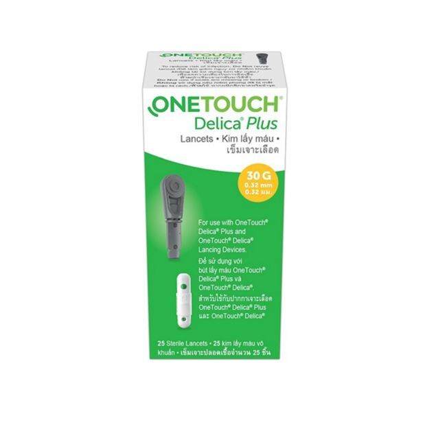 ONE TOUCH Delica Plus Lancets 25s Lazada PH