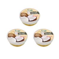 Bio Way Coconut Oil Shea Butter ชีววิถี ครีมบำรุงผิวน้ำมันมะพร้าว สูตรเข้มข้น 200 g. 3 ชิ้น