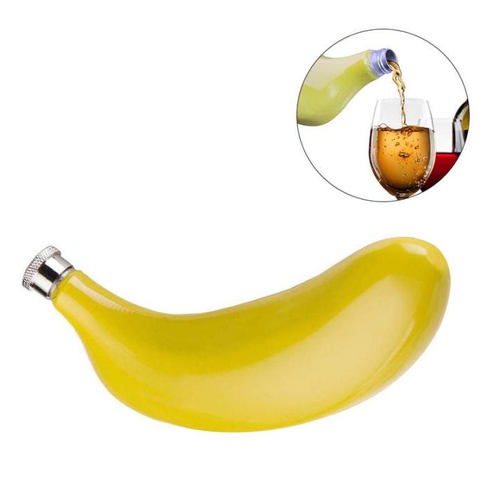 hot-bkd8umn-ขวดเหยือกไวน์รูปกล้วยขนาด5ออนซ์หม้อเหล็กสแตนเลสขวดวิสกี้สำหรับ-ktv-อุปกรณ์แก้วเครื่องดื่มบาร์