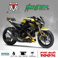 สติ๊กเกอร์แต่งลายรถ Kawasaki Z250, Z300 รอบคัน ลาย Fiamm