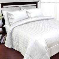 SB Design Square ผ้าปูที่นอนพร้อมผ้านวม Cotton Slumberland รุ่น PERLASO ขนาด 6 ฟุต (183x198x40 ซม.)