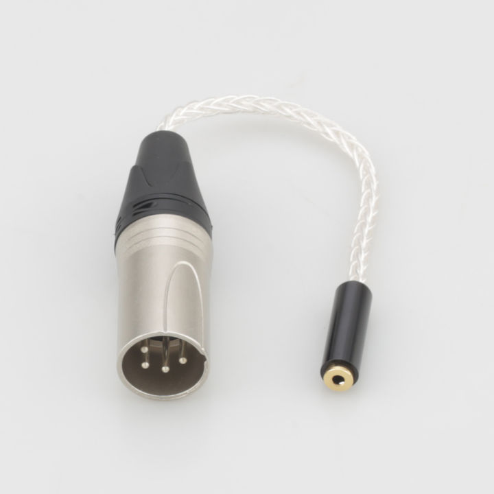 new-4-pin-xlr-balanced-male-to-2-5mm-trrs-female-balanced-cable-headphone-audio-adapter-for-asl-amp-kern-layla-asl-amp-kern-rosie