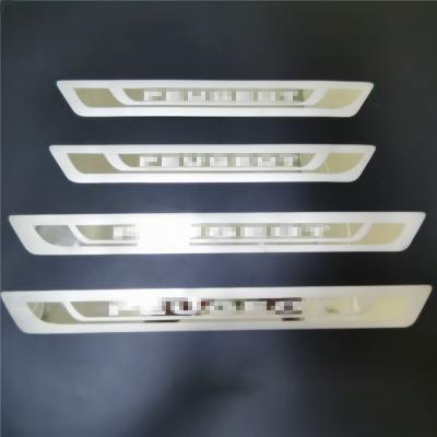 For Peugeot 3008 5008 2008 206 207 301 307 308 407 408 Door Sill Scuff Plate Trim Threshold Kick Pedal Protector Car Accessories