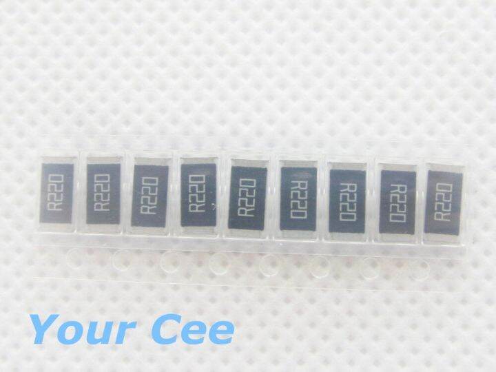 50-pcs-2512-smd-resistor-1w-0-22r-1-chip-resistance-0-22-ohm-r220