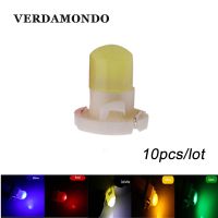 10PCS T4.2 COB Led Light Dashboard Warning Indicator Bulbs Lamp Car-Styling White Blue Red Yellow Green