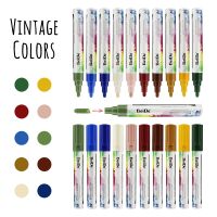 【YD】 Chalk Markers - Dry Pens for Chalkboards Signs Windows Blackboard Glass-Vintage 6mm