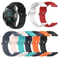 {TATLLr}20/22มม. สายนาฬิกาสมาร์ทสำหรับ Samsung Galaxy Watch 3 Active Gear S3 Frontier คลาสสิก Huawei GT 2 2E GT2 GT2E สร้อยข้อมือกีฬา