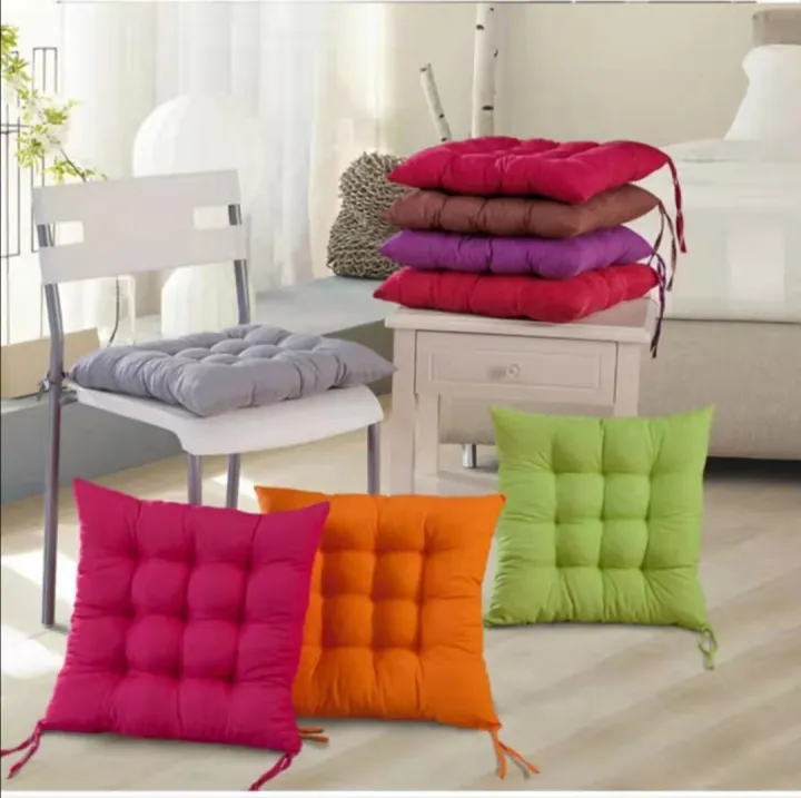 Square Chair Pad With Tie Cushions By Good Quality 40 Cm 5 Thick Lazada Ph Square Chair Pad With Tie Cushions By, Outdoor Chair Pads With Ties Australia