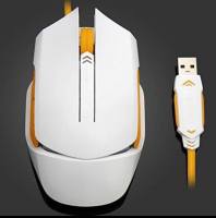 Mouse 1000/1600/2000 DPI with LED Light Wired Photoelectric Optical Gaming Game Mouse Mice for Pro Gamer