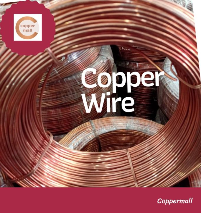 ลวดทองแดง-ลวดทองแดงไม่เคลือบ-99-9-copper-wire-by-coppermall-swg-10-3-22-3-30-mm-ยาว-10-m-ผลิตในไทย-ส่งไว-ทองแดง-ไฟฟ้า-copper-wire-99-9-non-enamelied-copper-wire