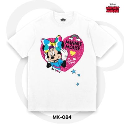 เสื้อยืดการ์ตูน มิกกี้เมาส์ ลิขสิทธ์แท้ DISNEY  (MK-084)S-5XL