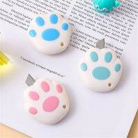 Mini Pocket Cat Paw Art Utility Knife Express Box Knife Paper Cutter Kawaii Stationery for Kids Student School Office Supplies