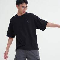 GALLOP : Mens Wear เสื้อ OVER SIZE คอกลม ผ้า WAFFLE รุ่น GT9157 สี Black Smart - ดำ / ราคาปกติ 1490.-