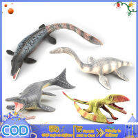 【สต๊อกพร้อม】ตุ๊กตาขยับแขนขาได้ไดโนเสาร์เสมือนจริงจำลอง Plesiosaur Pterosaur Mosasaurus Figurine โมเดลสำหรับเป็นของขวัญเด็กผู้ชาย