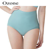 OZONE HIGH-WAISTED BIKINI บิกินี่เอวสูง สำหรับว่ายน้ำ สีเขียวมิ้น รุ่น WWP101 วันพีช บิกินี่