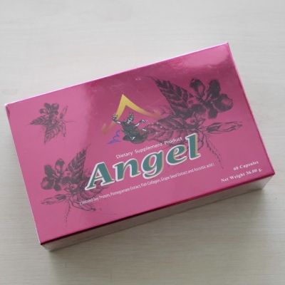Angle สมุนไพร แองเจิ้ล  ผลิตภัณฑ์เสริมอาหารสำหรับคุณผู้หญิงโดยเฉพาะ  1 กล่อง บรรจุ  60  แคปซูล