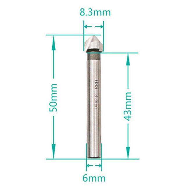 1pcs-3-flute-90-degree-countersink-drill-bit-round-handle-hss-wood-steel-chamfer-cutter-6-3-20-5mm-for-carbon-steel-pvc