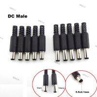 DC Male Power Supply Jack Adapter Plug Connector 5.5mmx2.1mm Socket For DIY Projects W6TH